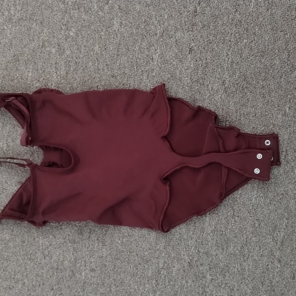 SEAMLESS SCULPT THONG BODYSUIT - OXBLOOD - Picture 4 of 7